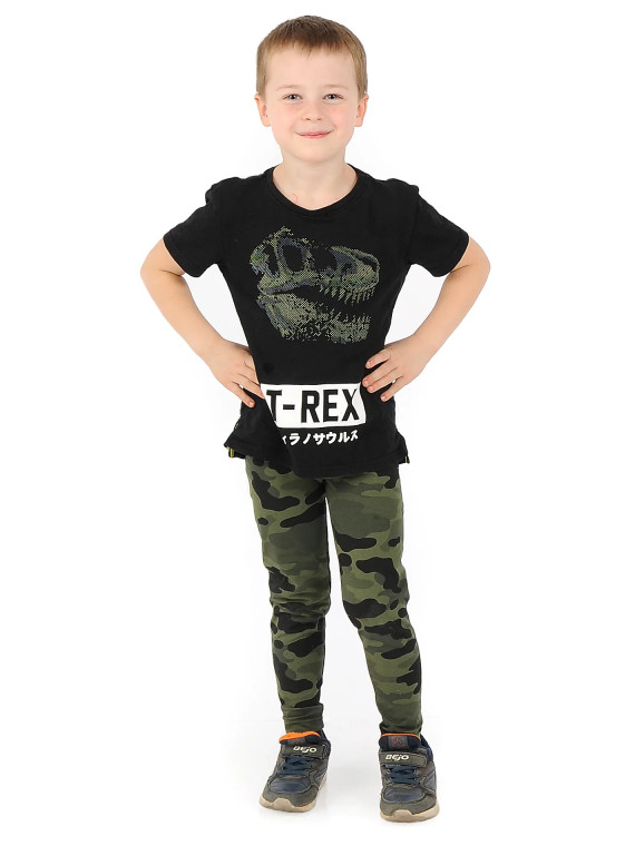 Getry chłopięce Długie legginsy Spodnie Moro