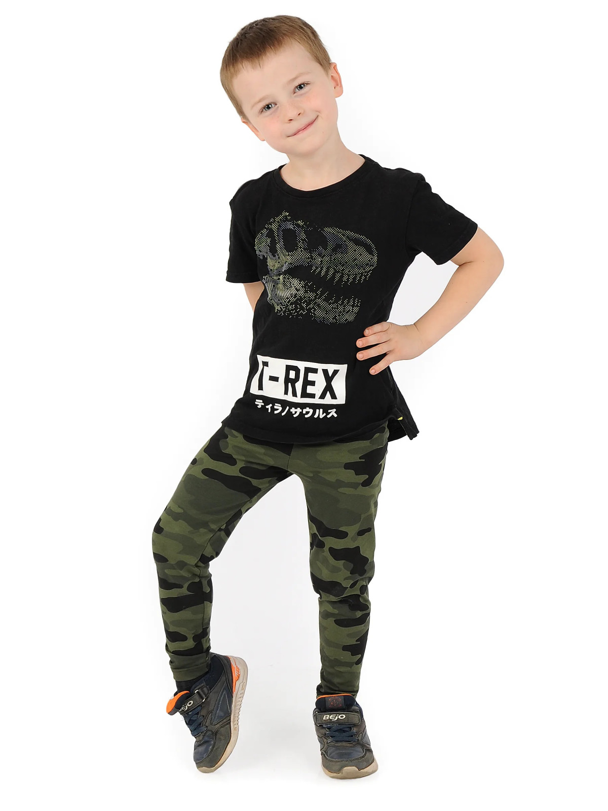 Getry chłopięce Długie legginsy Spodnie Moro