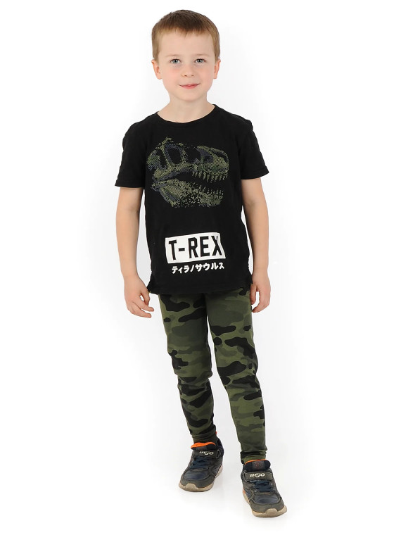 Getry chłopięce Długie legginsy Spodnie Moro