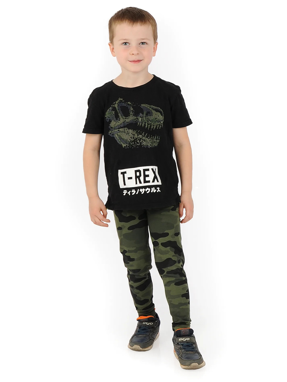 Getry chłopięce Długie legginsy Spodnie Moro