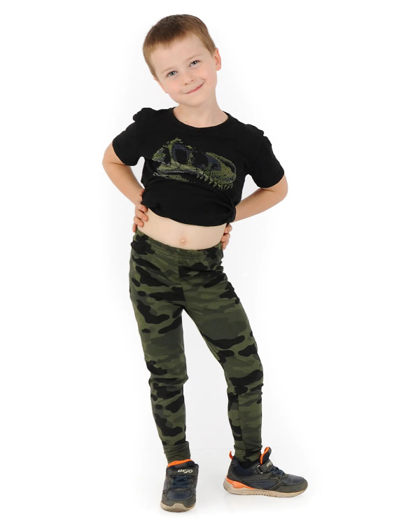 Getry chłopięce Długie legginsy Spodnie Moro