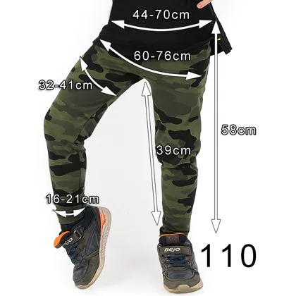 Legginsy dziecięce moro 110